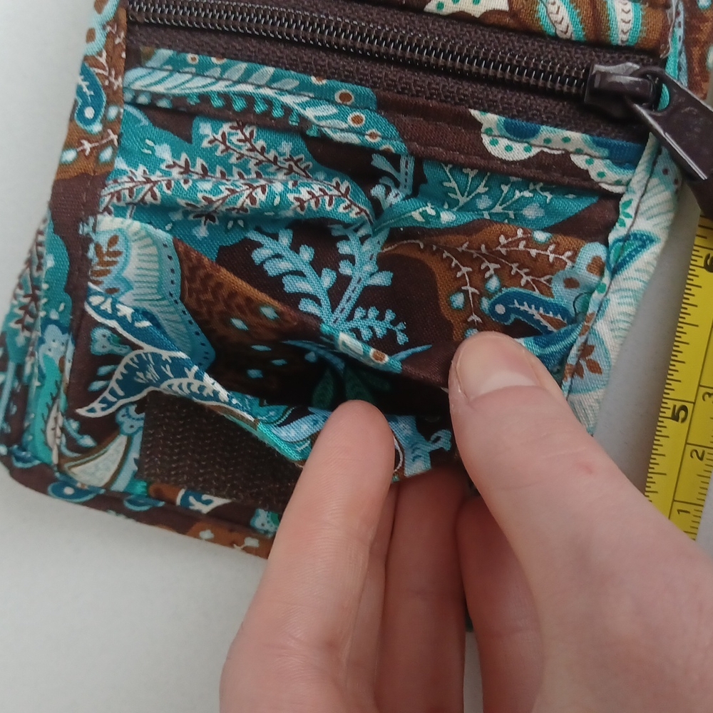 Vera Bradley Java Blue Compact Wallet - image 5